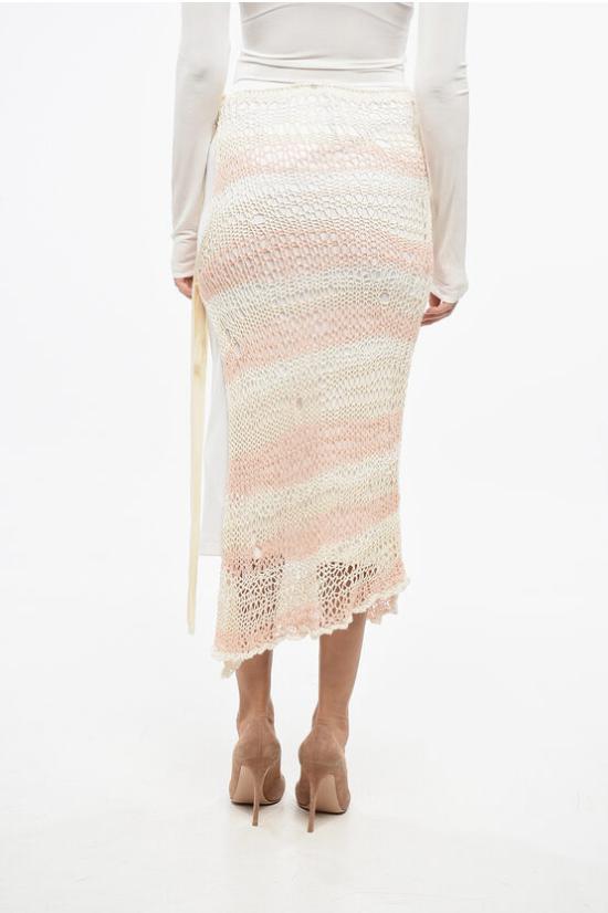  막스마라 롱 스커트 ECUADOR 001AL Pink - MAX MARA