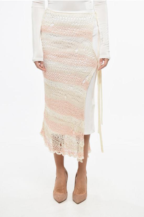  막스마라 롱 스커트 ECUADOR 001AL Pink