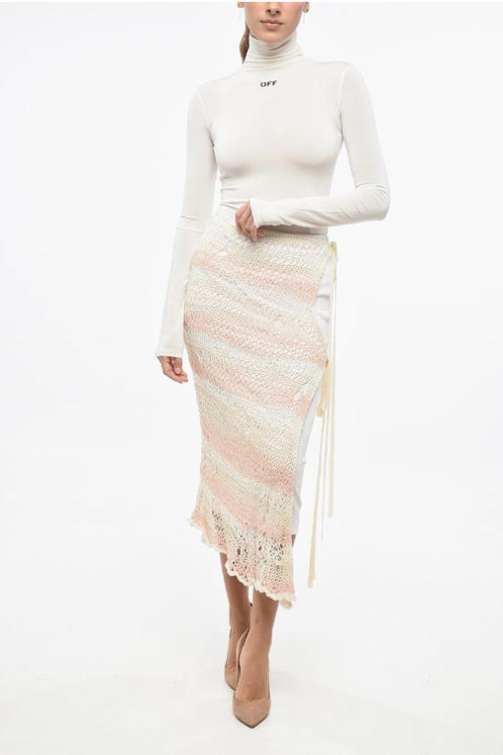  막스마라 롱 스커트 ECUADOR 001AL Pink - MAX MARA