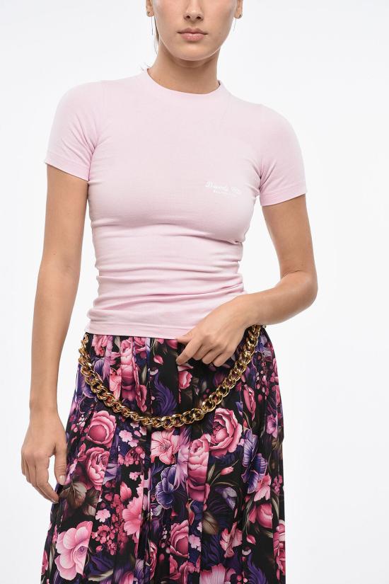  발렌시아가 반팔 티셔츠 768075TQVS5 5708 Pink