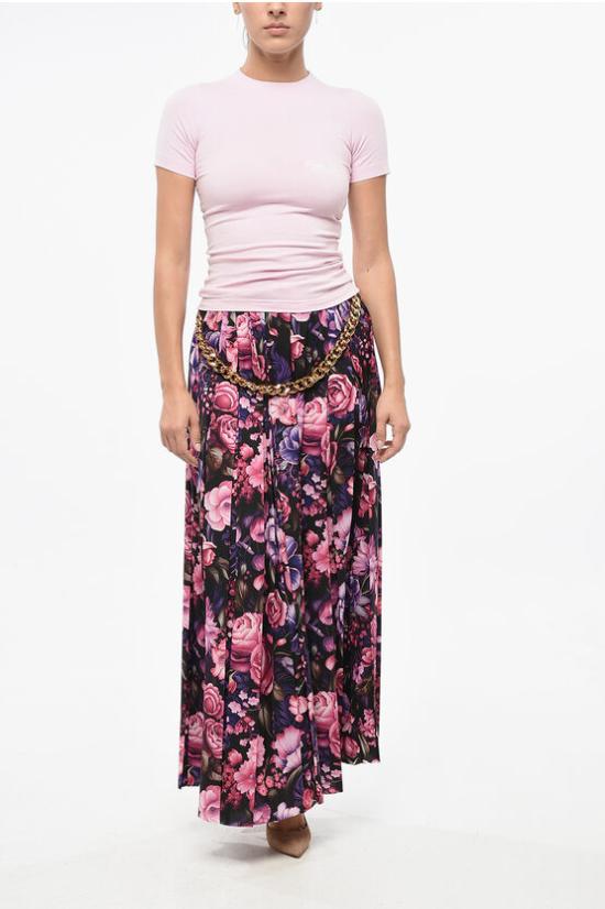  발렌시아가 반팔 티셔츠 768075TQVS5 5708 Pink - BALENCIAGA