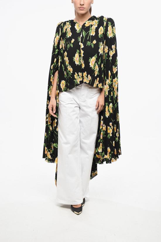  발렌시아가 블라우스 768704TPL471361 Black - BALENCIAGA