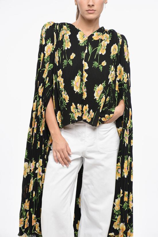  발렌시아가 블라우스 768704TPL471361 Black - BALENCIAGA