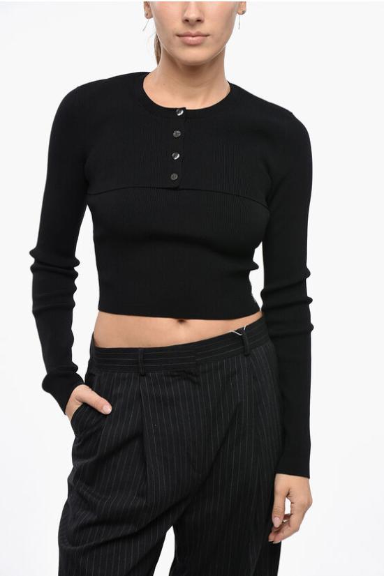  알렉산더 왕 가디건 1KC3241060 001 Black