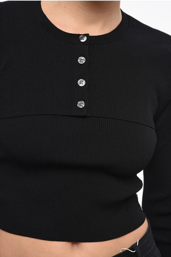  알렉산더 왕 가디건 1KC3241060 001 Black - ALEXANDER WANG