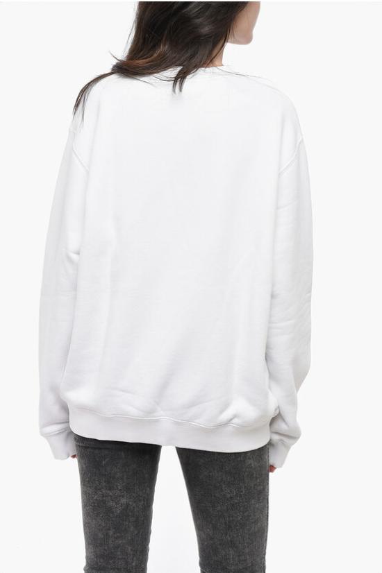  오프화이트 긴팔 티셔츠 OWBA055F24FLE004 0110 White - OFF WHITE