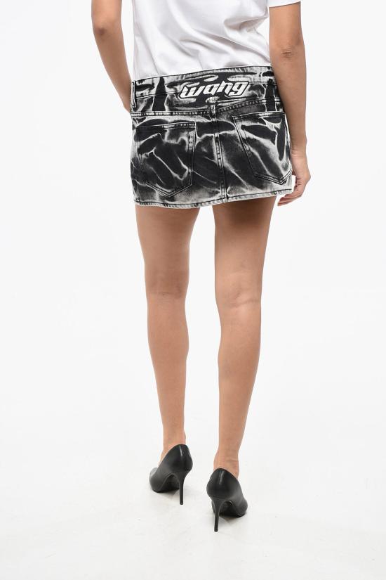  알렉산더 왕 데님 스커트 4DC4245442 992A Nero Grigio - ALEXANDER WANG