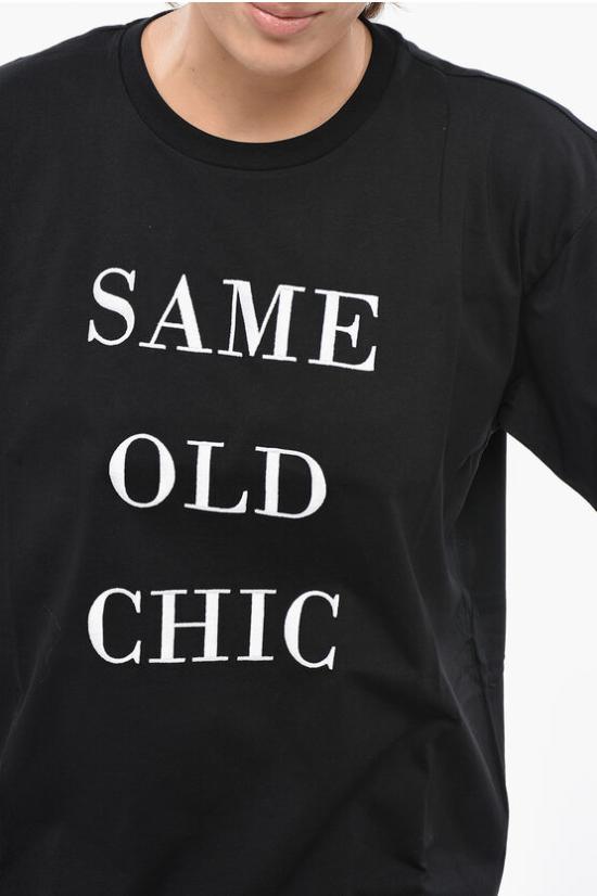  모스키노 반팔 티셔츠 J0710 5541 1555M Black - MOSCHINO