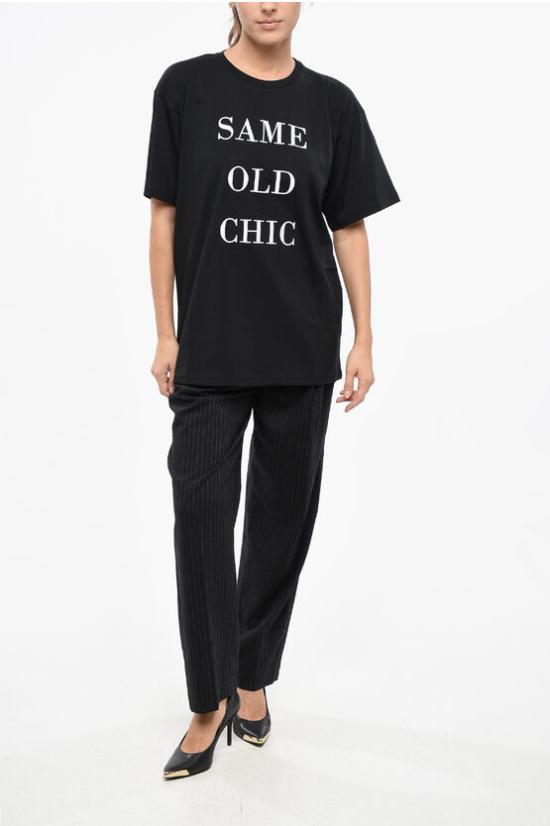  모스키노 반팔 티셔츠 J0710 5541 1555M Black - MOSCHINO