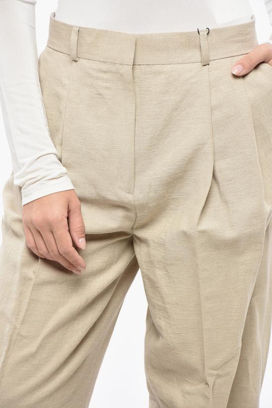  토템 스트레이트 팬츠 243 WRB847 FB0196 044 Beige - TOTEME