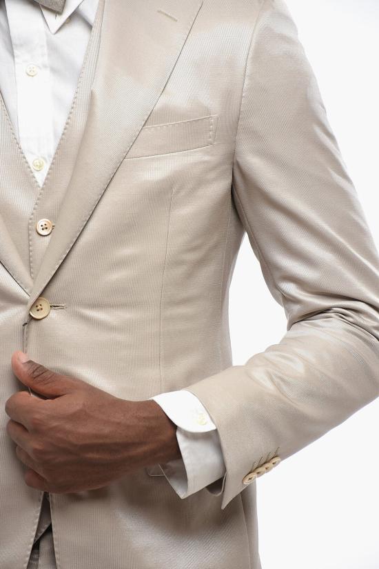  꼬르넬리아니 수트 세트 778275 4107154 036 Beige - CORNELIANI