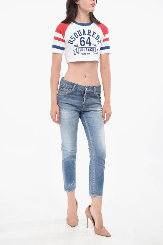  디스퀘어드2 데님 팬츠 S75LB0758S30789470 Blue - DSQUARED2