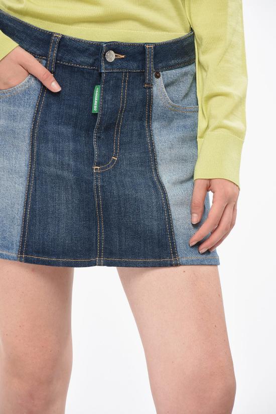  디스퀘어드2 숏 스커트 S73MA0482S30819470 Blue - DSQUARED2