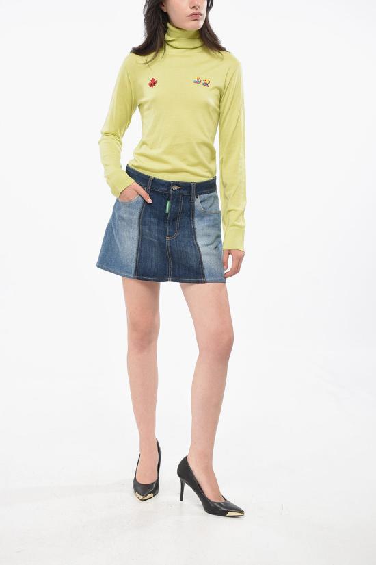  디스퀘어드2 숏 스커트 S73MA0482S30819470 Blue - DSQUARED2