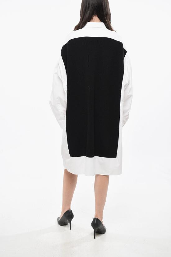  마르지엘라 셔츠 S51DL0356 S44720 976 Black White - MAISON MARGIELA