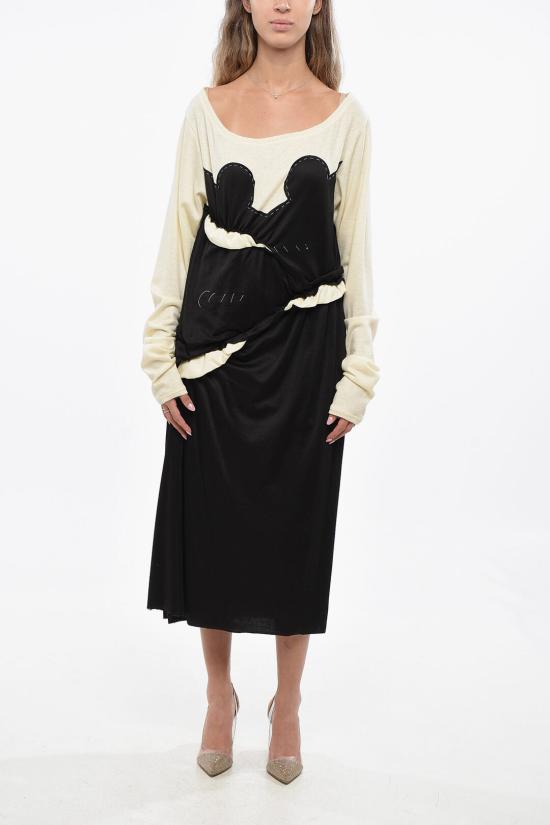  마르지엘라 롱 원피스 S51DD0013 S23008 967 Beige Nero