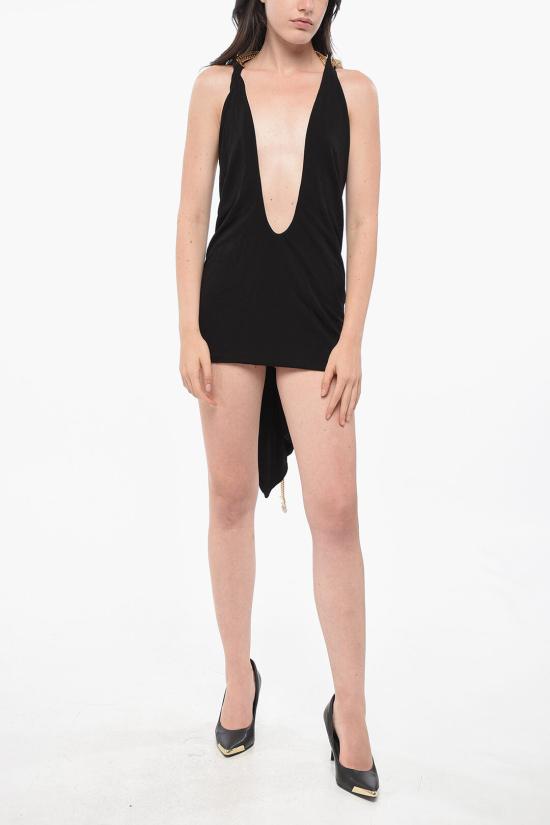  디스퀘어드2 숏 원피스 S72CV0457S22679900 Black