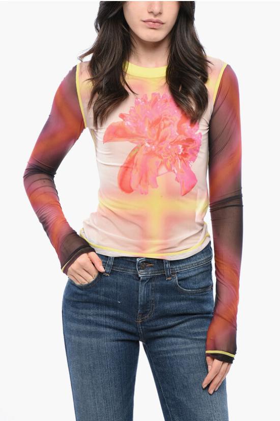  디젤 긴팔 티셔츠 A11029 0DNAY 5FY Multicolor