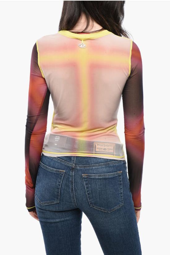  디젤 긴팔 티셔츠 A11029 0DNAY 5FY Multicolor - DIESEL