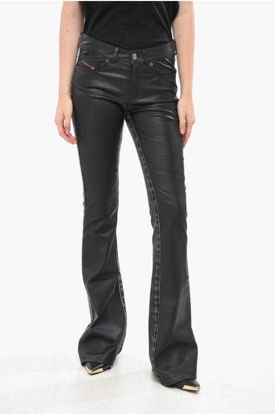  디젤 가죽 팬츠 A14030 0LIBE 9XXA Black