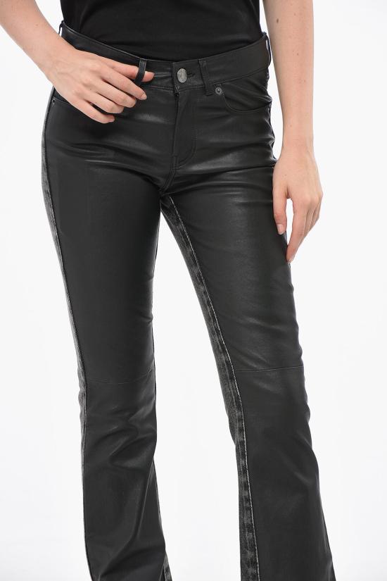  디젤 가죽 팬츠 A14030 0LIBE 9XXA Black - DIESEL