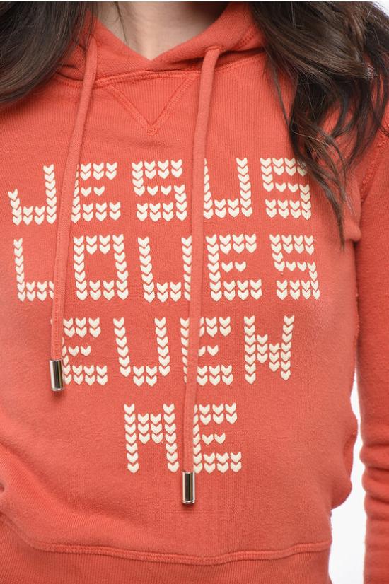  디스퀘어드2 후드 티셔츠 S72GU0426S25140311 Orange - DSQUARED2