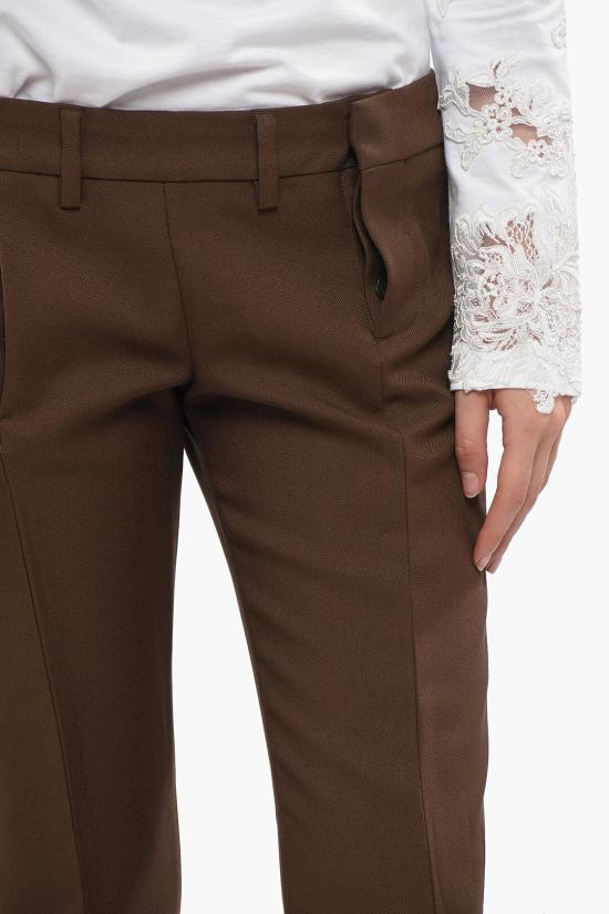  디스퀘어드2 스트레이트 팬츠 S72KA1206S78300143 Brown - DSQUARED2