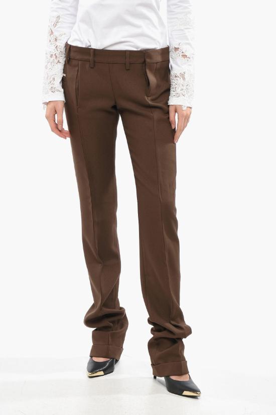  디스퀘어드2 스트레이트 팬츠 S72KA1206S78300143 Brown