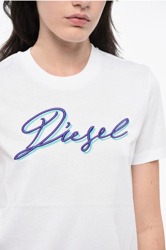  디젤 반팔 티셔츠 A19707 RDRDX 100 White - DIESEL