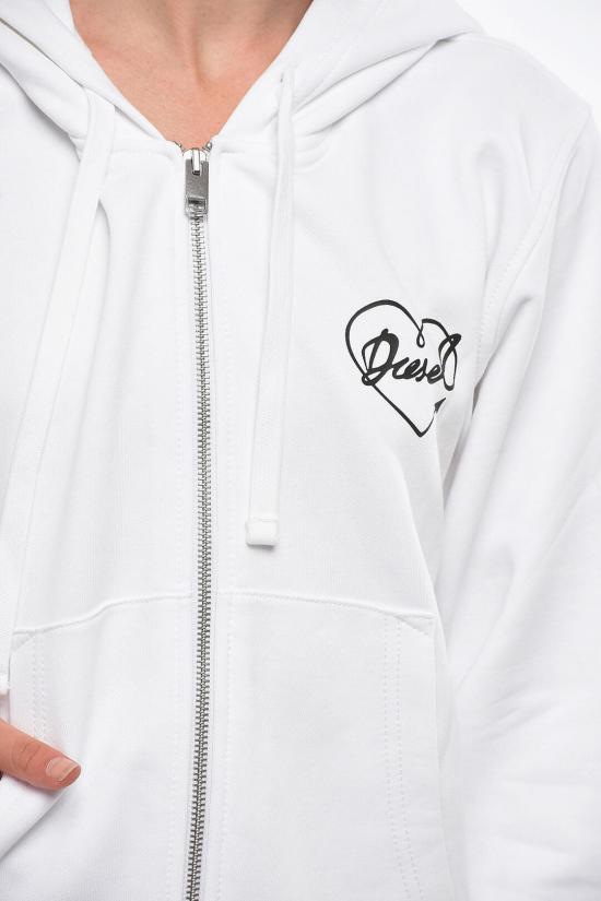  디젤 긴팔 티셔츠 A19711 RNCKL 100 White - DIESEL