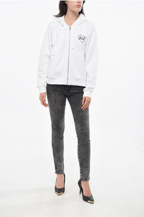  디젤 긴팔 티셔츠 A19711 RNCKL 100 White - DIESEL