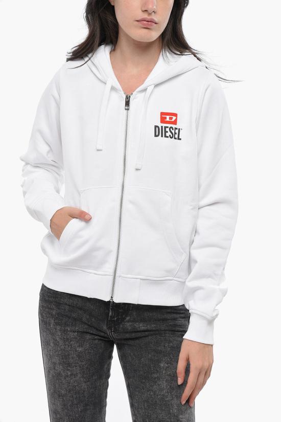  디젤 긴팔 티셔츠 A19712 RNCKM 100 White