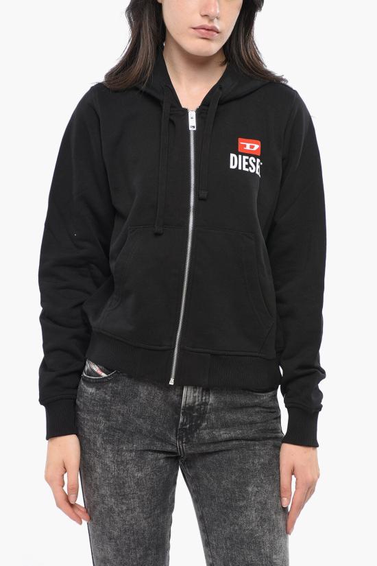  디젤 긴팔 티셔츠 A19712 RNCKM 900 Black