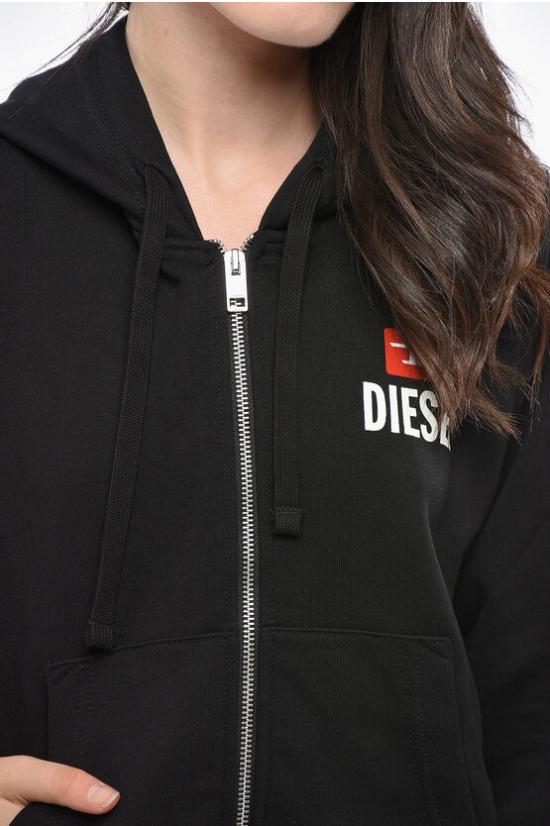  디젤 긴팔 티셔츠 A19712 RNCKM 900 Black - DIESEL