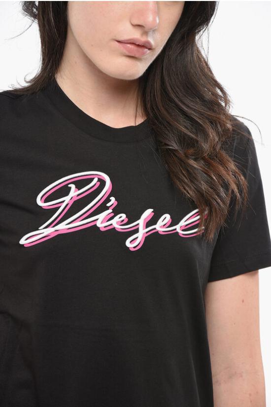  디젤 반팔 티셔츠 A19707 RDRDX 900 Black - DIESEL
