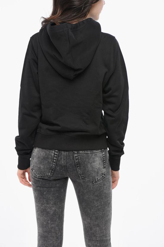  디젤 후드 티셔츠 A17012 RIAJH 900 Black - DIESEL