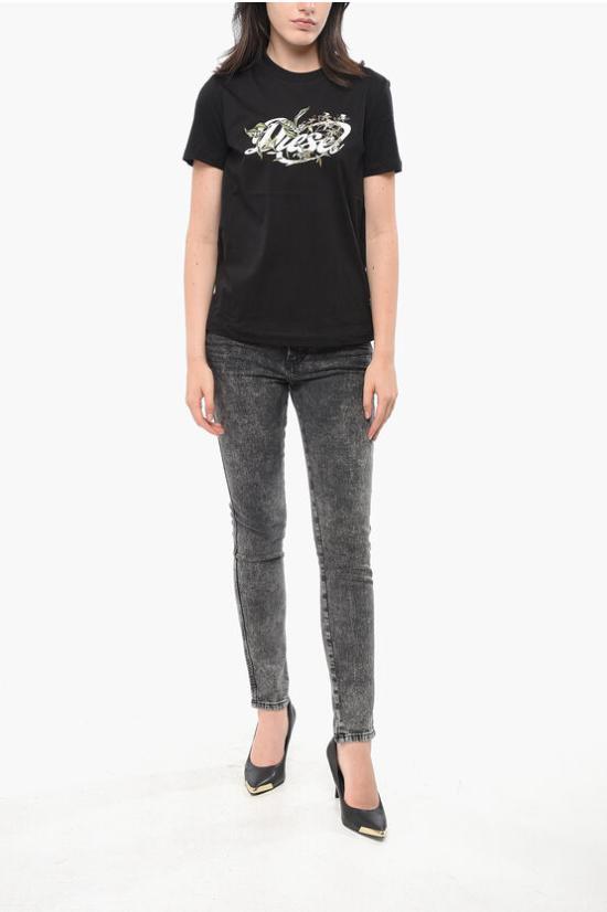  디젤 반팔 티셔츠 A17096 RHERA 900 Black - DIESEL