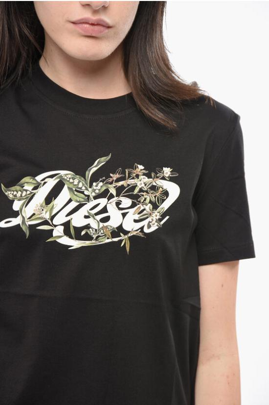  디젤 반팔 티셔츠 A17096 RHERA 900 Black - DIESEL