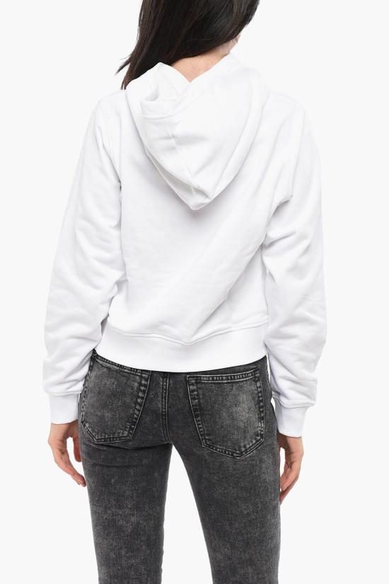  디젤 후드 티셔츠 A17012 RIAJH 100 White - DIESEL