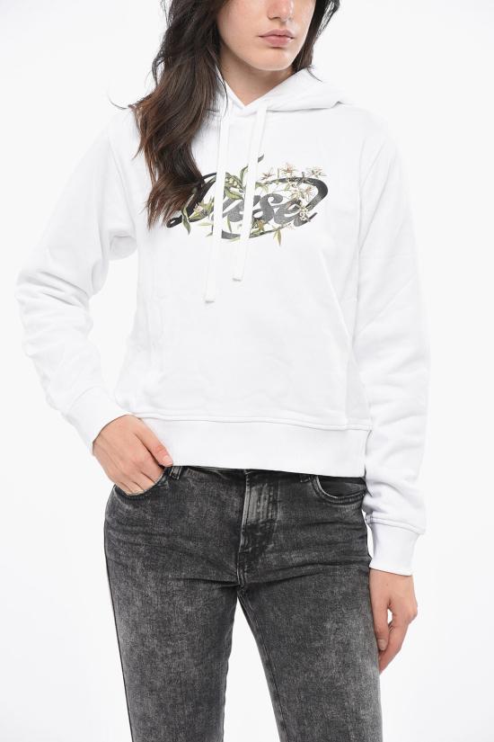  디젤 후드 티셔츠 A17012 RIAJH 100 White