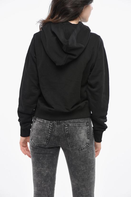  디젤 후드 티셔츠 A17010 RIAJH 900 Black - DIESEL