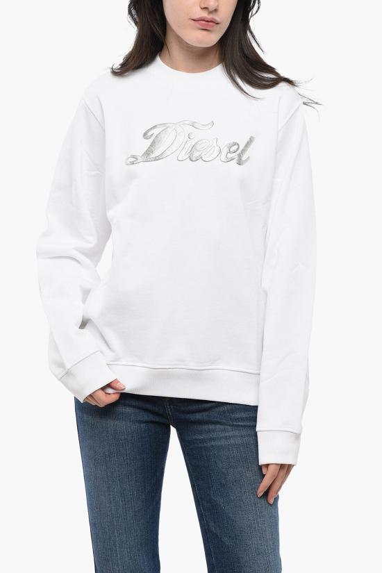  디젤 긴팔 티셔츠 A10288 RIAJH 100 White
