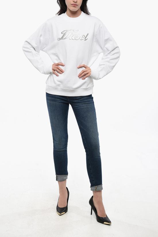  디젤 긴팔 티셔츠 A10288 RIAJH 100 White - DIESEL