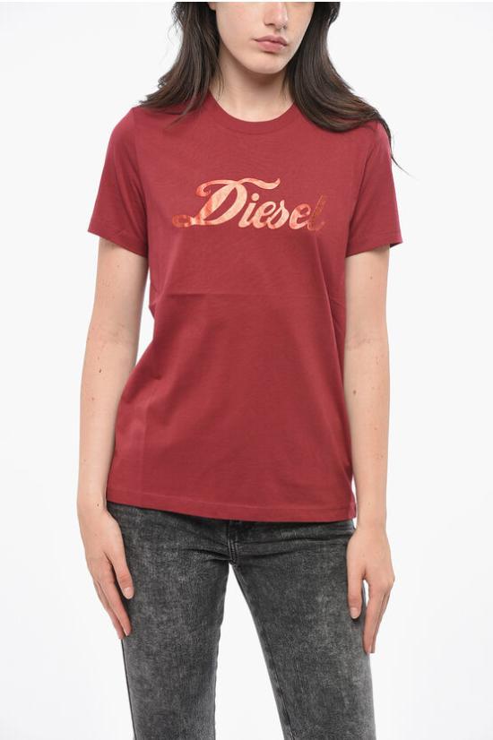  디젤 반팔 티셔츠 A10390 RCATJ 44D Burgundy