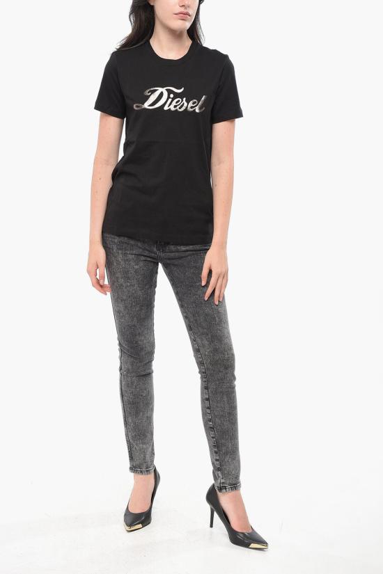  디젤 반팔 티셔츠 A10390 RCATJ 9XX Black - DIESEL