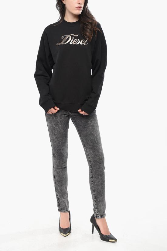  디젤 긴팔 티셔츠 A10288 RIAJH 9XX Black - DIESEL