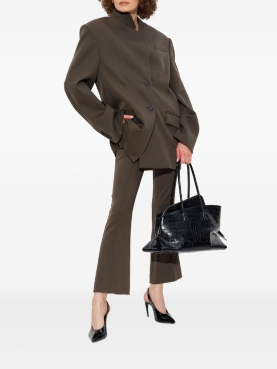 25FW 디 아티코 스트레이트 팬츠 251WCP00266 Black - THE ATTICO