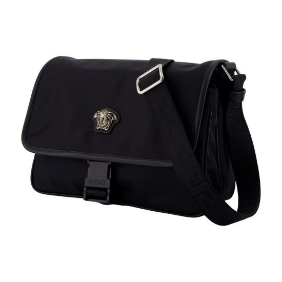 25FW 베르사체 숄더백 1021238 1A14493 1B00P Black - VERSACE