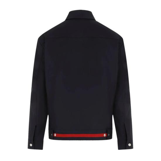 25FW 구찌 울 블랙 자켓 794813Z7AON Black - GUCCI