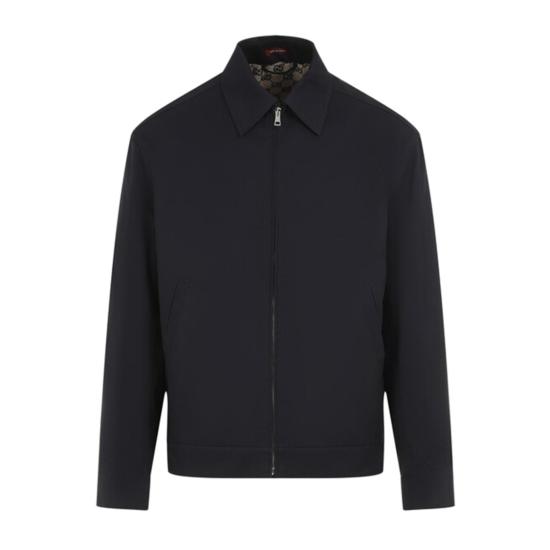 25FW 구찌 울 블랙 자켓 794813Z7AON Black